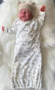 Sleep Gowns: Sleep Gown - Safari