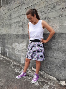 Womans Comfee Pants: Womans Comfee Skirts - NEW ALLY FLORAL