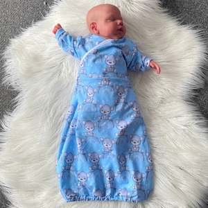 Sleep Gowns: Sleep Gown - NEW Blue teddies