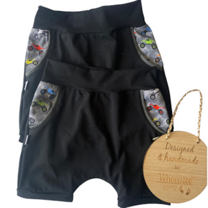 Harem: Harem Shorts - NEW IN - Multi Coloured Monster Trucks