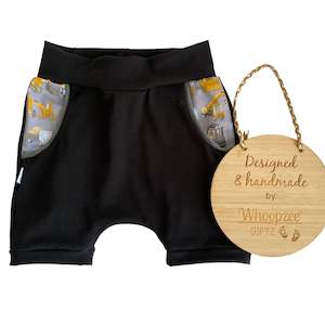 Harem Shorts - NEW Grey Construction