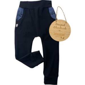 Harem Pants -Denim construction