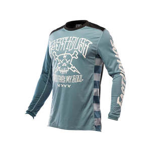 Youth Mx Gear: Youth Grindhouse Akuma Jersey - Indigo