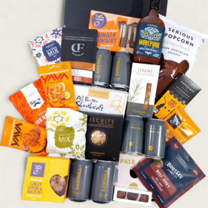 Beer Hampers: Beer Bonanza - Beer & Nibbles Gift Box for Him