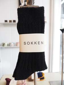 S O K K E N Holiday Socks- Black
