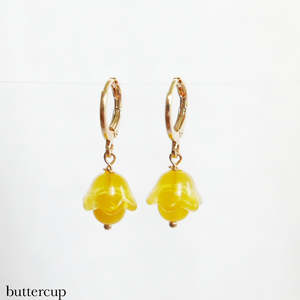 Sunflower earrings-buttercup