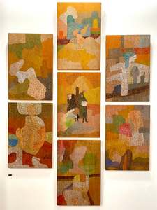 Cabinet Of Curiosities: 7 Works SOLD