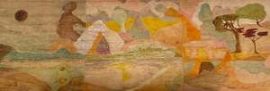Cabinet Of Curiosities: Triptych story board SOLD