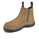 390TZN | Non Safety Taupe Side Elastic Boot + Zip