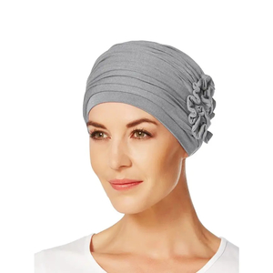 HocLotus Turban Grey Melange 1003-0169