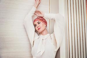 HocLotus Turban Marble Fusion 1008-4010