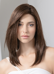 Products: Image Deluxe Human Hair/Synthetic Blend Lace Front Wig (Hand Tied)