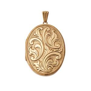 Pendants: Georg Jensen 9ct Gold Locket