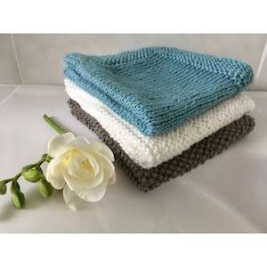 Pure and Simple Organic Face Cloths - Pattern