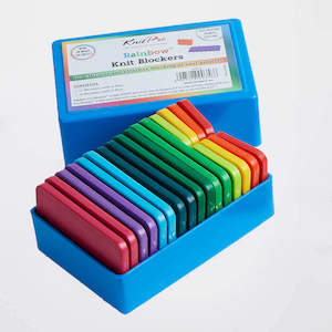 Knitpro: KnitPro Knit Blockers - Rainbow