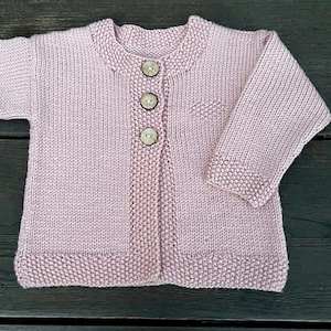 Molly Cardigan Knitting Pattern- 8 Ply