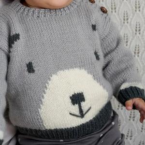 Alpaca Sweater Knitting Pattern (BC132)