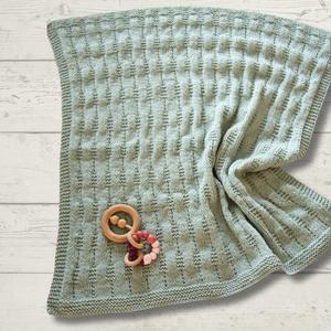 Projects Kits: Texture Pram Blanket Knit Kit