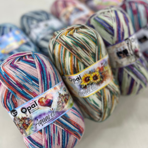 Just Unpacked: Opal Aquarell Sock Yarn - 4Ply