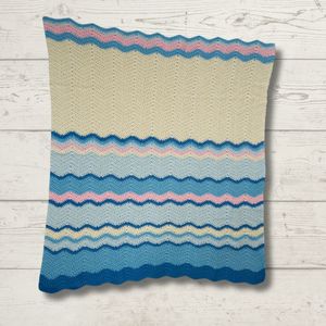 Crochet Patterns: Waves & Mermaid Crochet Blanket Pattern (K3031)