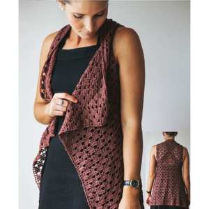 Crochet Vest Crochet Pattern (AP2413)