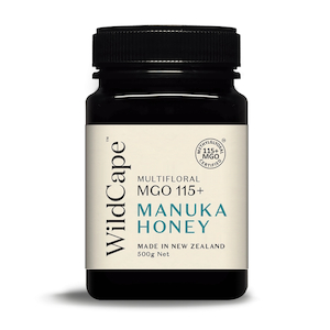 MGO 115+ Multifloral Manuka Honey – WildCape Manuka Honey