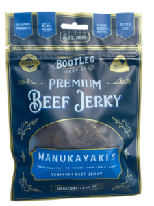 Manukayaki Beef Jerky Wild Chix