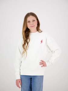 Sweats: Ada Sweatshirt White