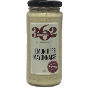 Aiolis And Mayonnaise: Lemon & Herb Mayonnaise - 220g
