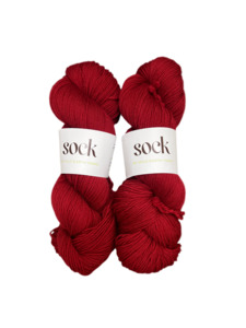 All: SOCK 4ply - red