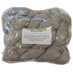 All: Merino/Possum/Nylon 4ply