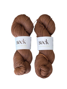 All: SOCK 4ply - brown