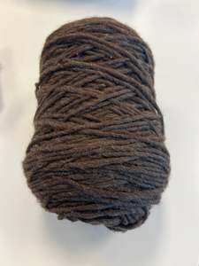 Natural Undyed Chunky Yarns: "Snuggly" 900g Ball NZ Chunky Knitting Wool - Cocoa