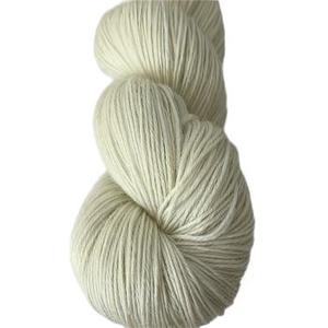 Natural Undyed Base Yarns: Merino/Lincoln 4ply no nylon sock yarn