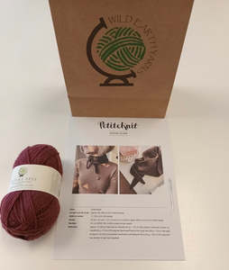 Alpine Polwarth Possum Ball Yarns: PetiteKnit - Sophie Scarf Kit Small