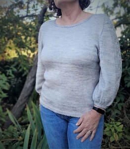 Amikihia Knits: Te Maara Blouse