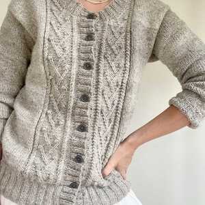 Motuiti Cardigan Pattern designed by Amikihia Knits
