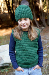 Lisafdesign: Keeley Vest and Hat