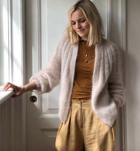 Petite Knits: Sunday Cardigan - Mohair Edition