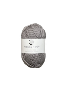 Ashley 4ply: Ashley 5ply 50g Ball Graphite