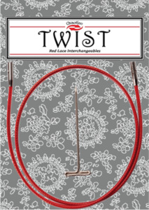 ChiaoGoo Twist Red Cables Large