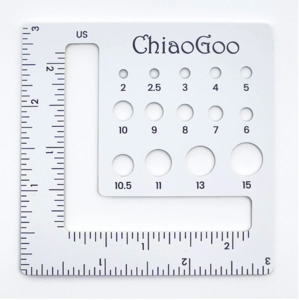 Swatch/Needle Gauge, 3″ (7.5cm) Square
