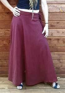 Wrap around skirt (Maroon)