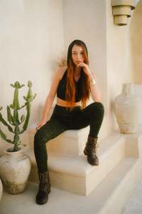 Serpentess Leggings Green SacGrid