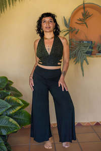 Feminine Pants Season 25 26: Veil Falls Pants Forest Green