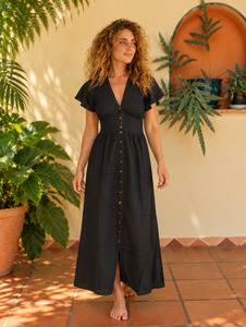 Gypsey Meadow Dress: Gypsey Meadow Dress - Black