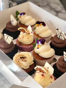 Desserts: Mixed Box Cupcakes