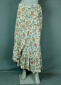 Frill Wrap Skirt