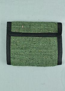 Wallets And Coin Purses: Hemp Wallet - Green