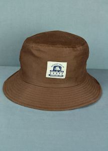 Plain Bucket Hat - Brown